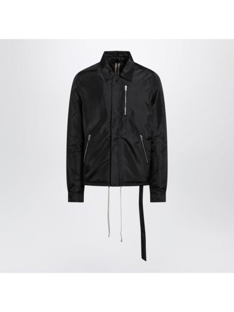 Rick Owens DRKSHDW Drkshdw Padded Jacket With Hidden Front Zip In Black Nylon Men