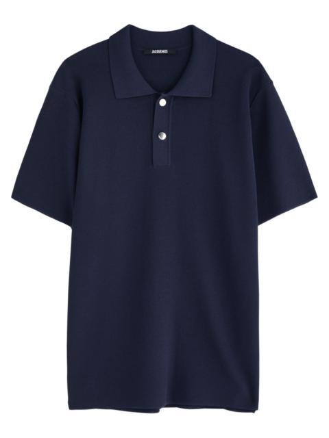 Jacquemus Le Polo Maille Knitted Polo Shirt