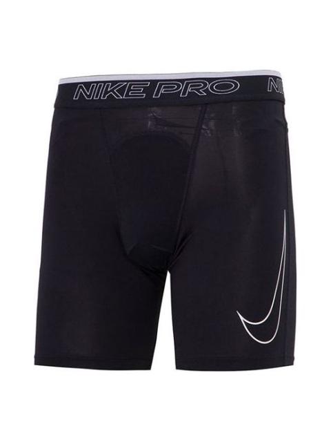 Nike Nike Pro Dri-FIT Training Sports Elastic Breathable Gym Shorts Black DD1918-010