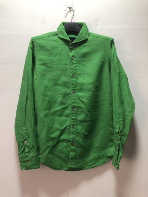 Other Designers JUN HASHIMOTO X NANO UNIVERSE Shirt Linen Japan