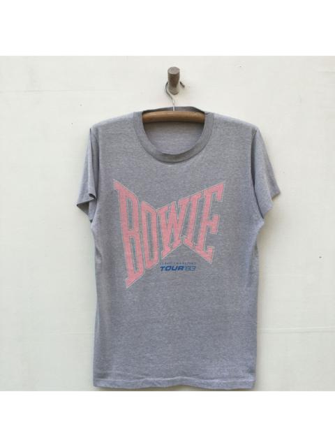 Other Designers Good Music Merchandise - Vintage David Bowie 80s Concert Tees New Wave