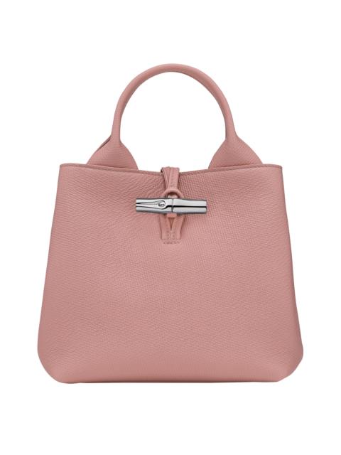 Longchamp Le Roseau S Handbag Pink Tea - Leather