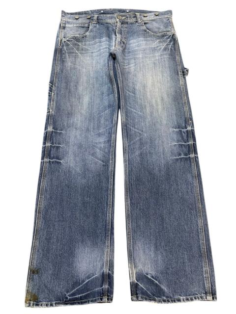 Other Designers Streetwear - Vintage Japanese Brand Faded Wash Carpenter Baggy Jeans