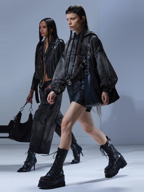 R13 BALLOON POPOVER HOODIE