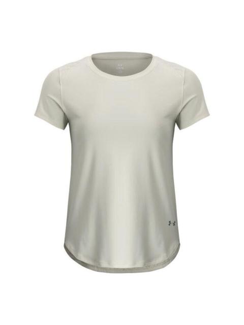 Under Armour (WMNS) Under Armour Vanish Elite Vent T-shirt 'Beige' 1383638-273