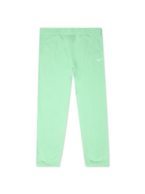 Nike NIKE SPORTSWEAR WOMEN’S ESSENTIALS FLEECE PANTS - CUCUMBER CALM/WHITE
