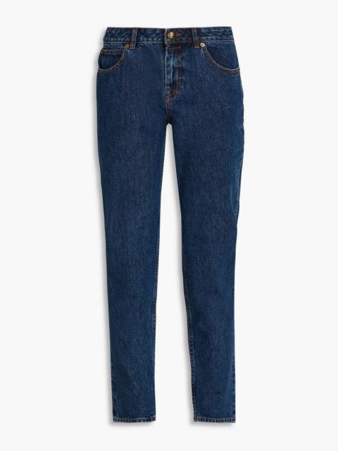 Zimmermann Mid-rise tapered jeans