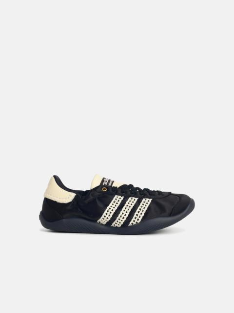 adidas 'KARINTHA LO SATIN' BLACK FABRIC SNEAKERS