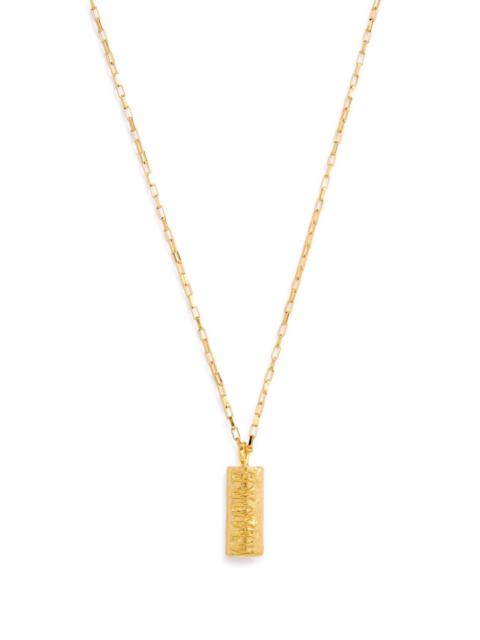 Alighieri The Amore 24kt Gold-plated Necklace