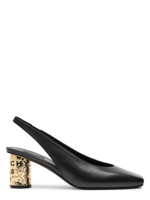 Givenchy Givenchy Tape-effect Slingback Leather Pumps
