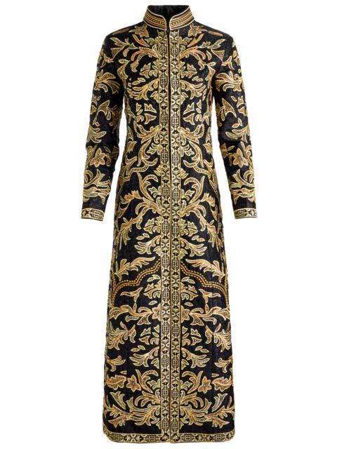 Alice + Olivia THOMAS EMBELLISHED MAXI COAT