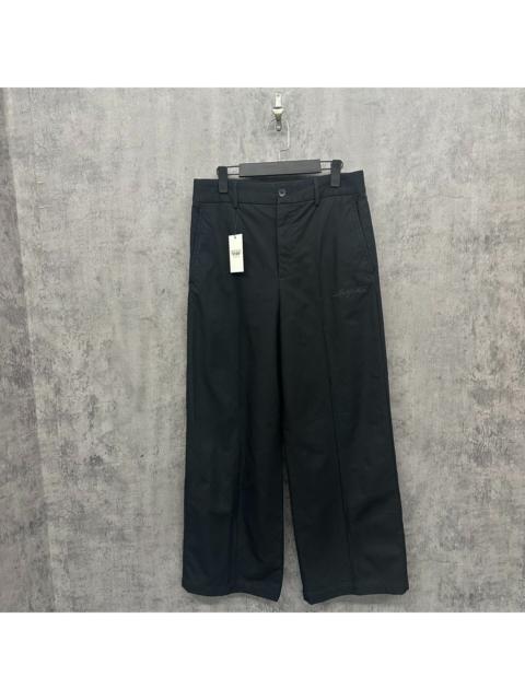 Louis Vuitton Louis Vuitton Embroidered Logo Wool Blend Casual Pants