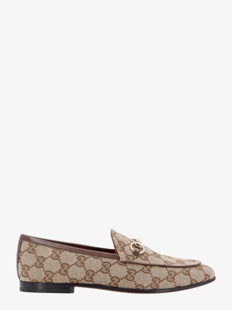 GUCCI Gucci Gg Fabric Jordaan Loafers