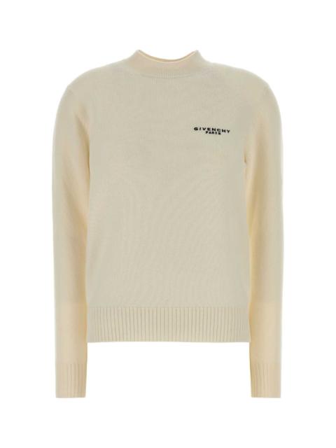 Givenchy Givenchy Women Ivory Wool Blend Sweater