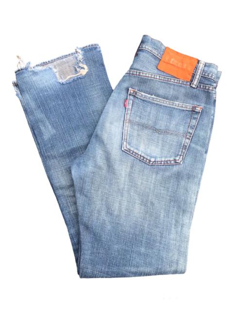 Other Designers Distressed Denim - Distressed GL Heart Jeans Y2K Style