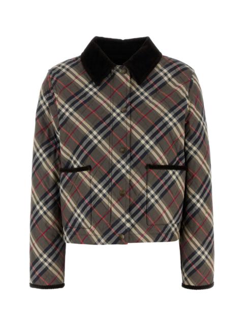 Burberry Burberry Women Embroidered Cotton Jacket