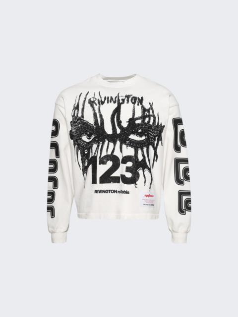 RRR123 Bad Garden Long Sleeve Tee Max White