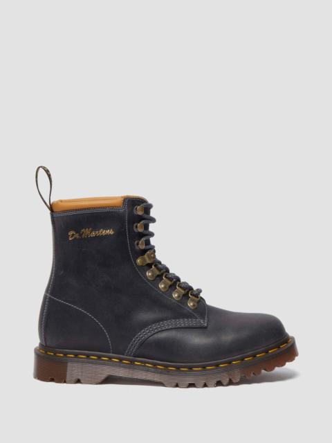 Dr. Martens 1460 Collar Made in England Phoenix Leather Lace Up Boots