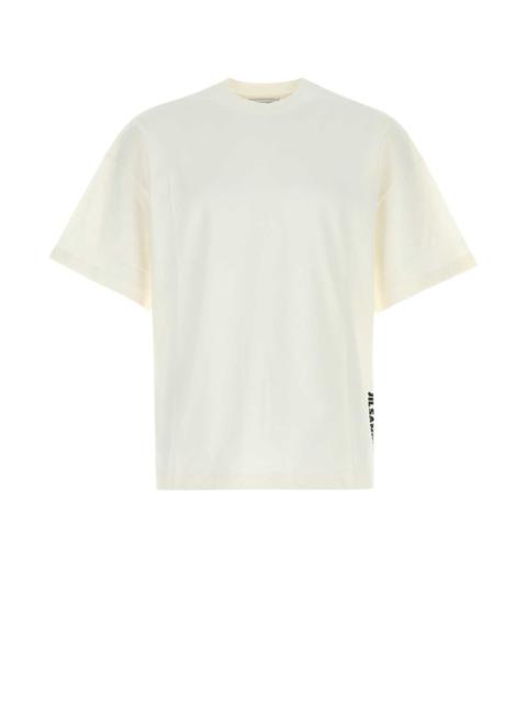 Jil Sander Jil Sander Men White Cotton T-Shirt