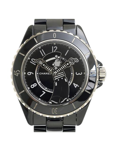 Chanel Mademoiselle J12 La Pausa Automatic Chronometer Black Dial Ladies Watch H7609