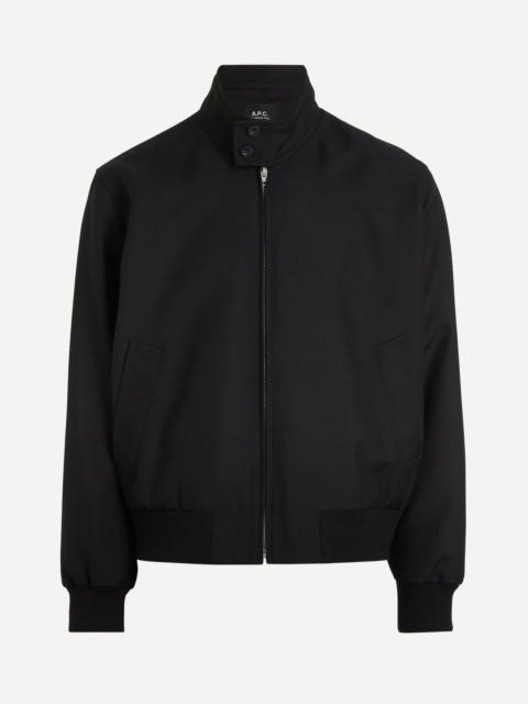A.P.C. Black Zipped Jacket