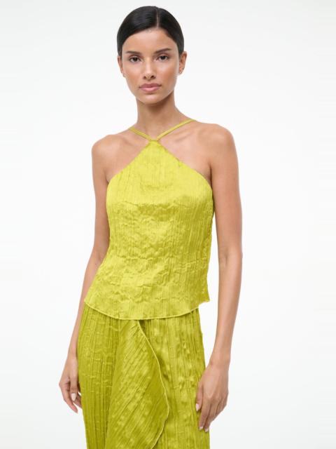 STAUD STAUD AKARI TOP CHARTREUSE