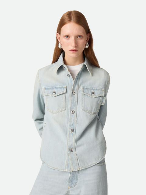 Bottega Veneta Extra Bleached Denim Shirt