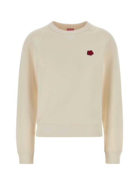 KENZO Ivory Cotton Sweatshirt