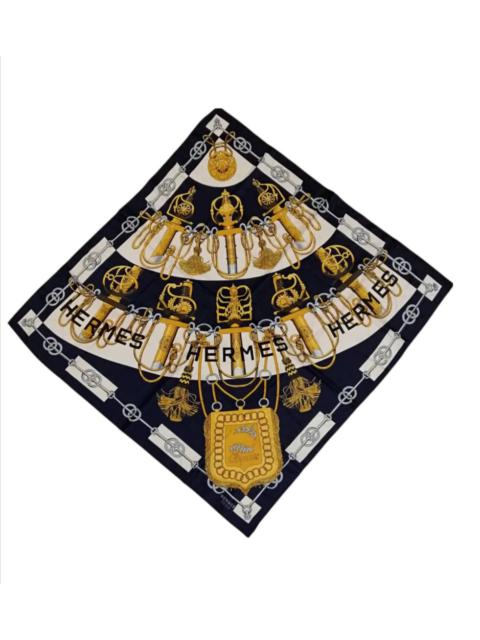 Other Designers Vintage - ⚡Vintage Hermes Polyester Scarf Cliquetis⚡