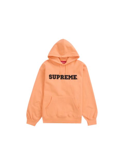 Supreme Supreme Collegiate Hooded Sweatshirt Peach