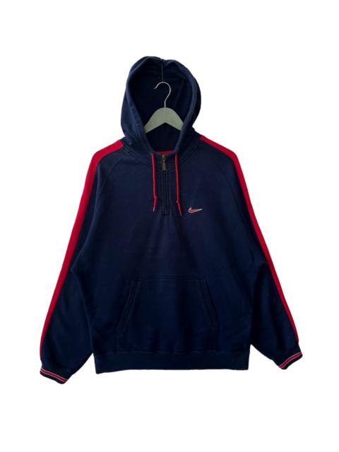 Nike Vintage 90s Nike Half Zip Hoodie Sweatshirt