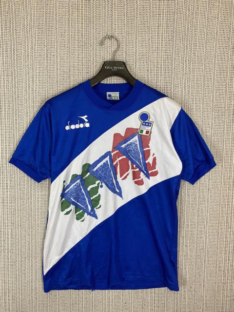 Other Designers ‼️RETRO VINTAGE 1993-94 ITALY TRANNING JERSEY DIADORA‼️