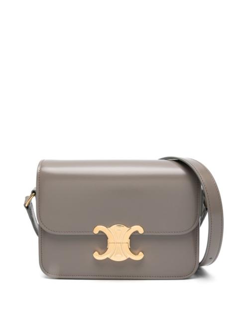 CELINE Celine Women Triomphe Leather Crossbody Bag