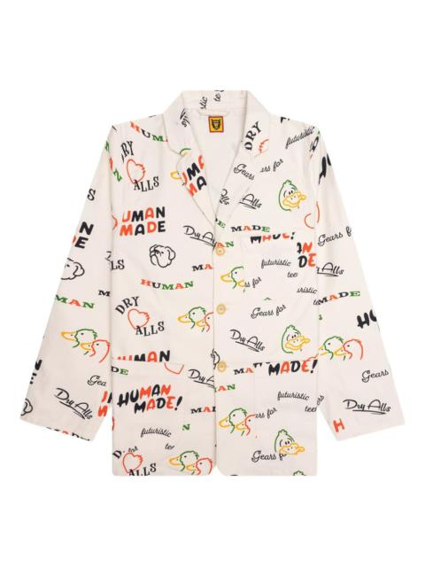 Human Made graphic-print shirt jacket