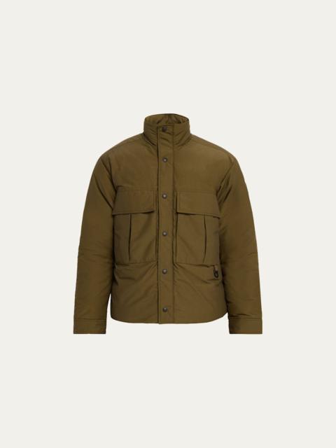 Canada Goose Men's Kirby Padded Ripstop Snap-Front Jacket