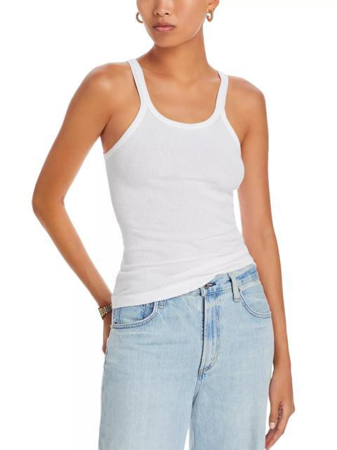 RE/DONE Ribbed Cotton Tank