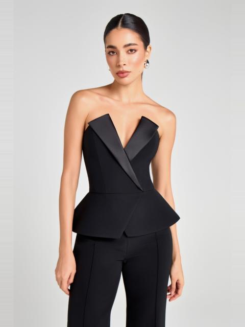 NADINE MERABI Taylor Black Top