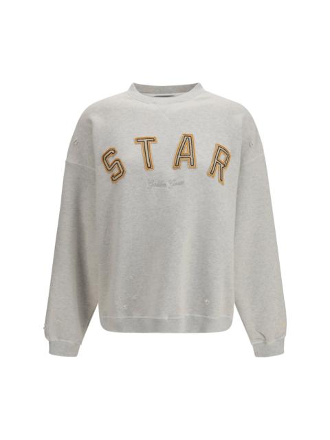 Golden Goose Golden Goose Women Sweatshirt Crewneck In Cotton With Contrasting Logo