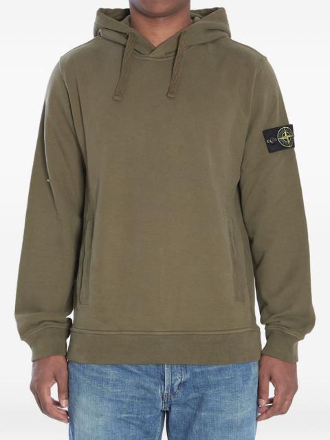 Stone Island Stone Island Men Logo Cotton Hoodie