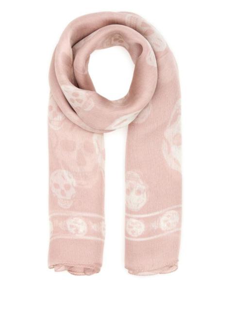 Alexander McQueen Alexander Mcqueen Woman Printed Silk Foulard