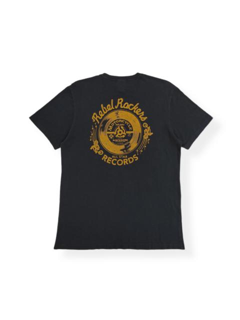 Other Designers Lucky Brand - Vintage 00's Lucky Brand 45 rpm classic big logos tee