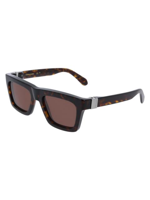 FERRAGAMO Ferragamo Brown Square Men's Sunglasses SF2071S 242 54
