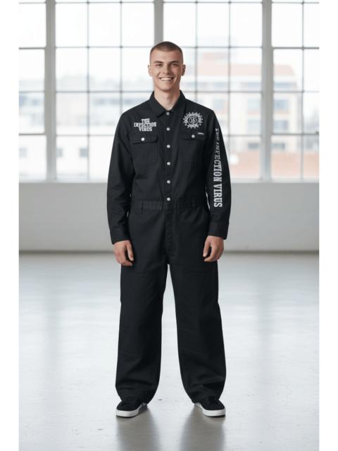 Other Designers Undefeated - Vtg Top Rebel "Infection Virus" Gothic Underground Coverall