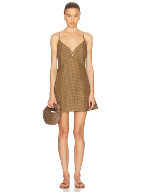 DEIJI STUDIOS Tie Front Dress