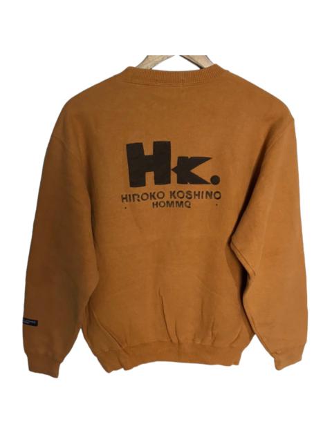 Hiroko koshino homme big logo crewneck