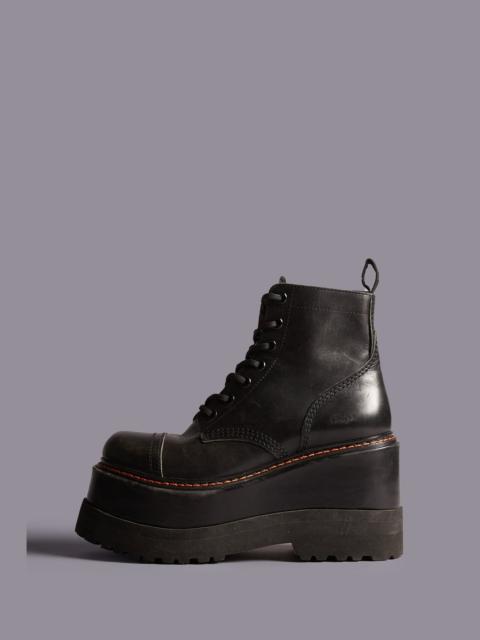 R13 ANKLE JUMP BOOT - BLACK