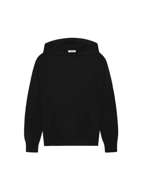 PANGAIA Mens DNA Knitted Hoodie - Black