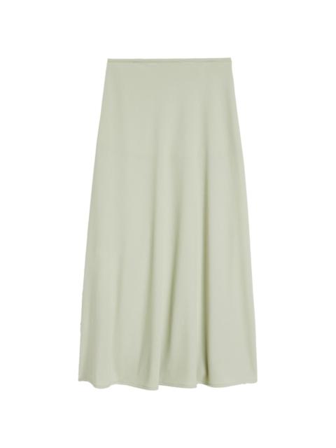 Jil Sander Flared zipped midi skirt