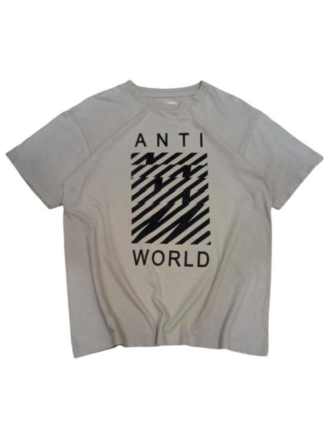 NUMBER (N)INE Rare! Vintage Number (N)ine x Studious Anti World Tee