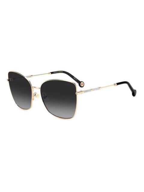 CAROLINA HERRERA Carolina Herrera Grey Gradient Butterfly Ladies Sunglasses HER 0133/S 0000/9O 59